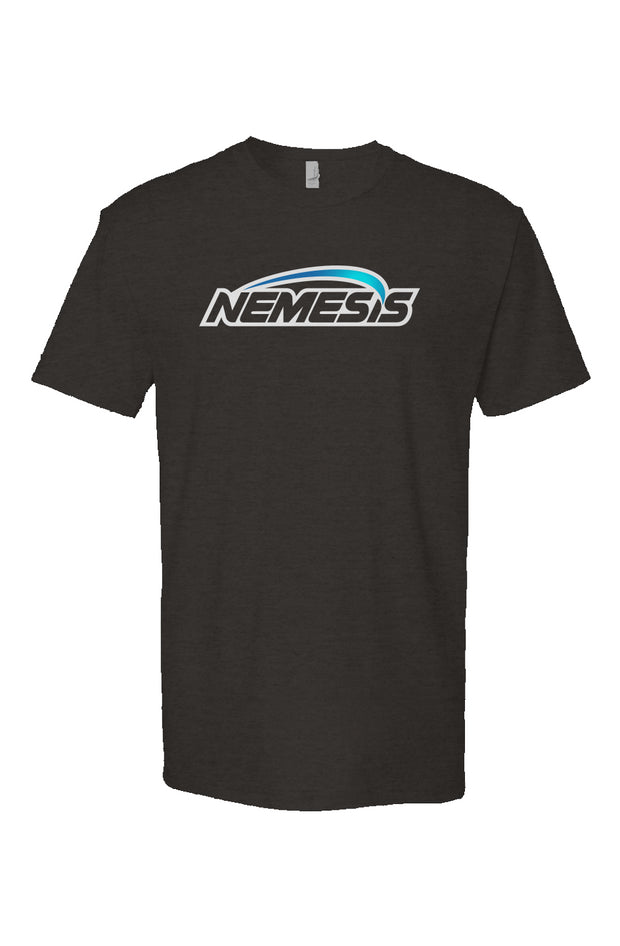 Nemesis Logo Charcoal T shirt