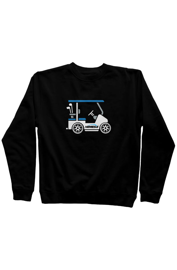 Golf Cart Black Sweatshirt