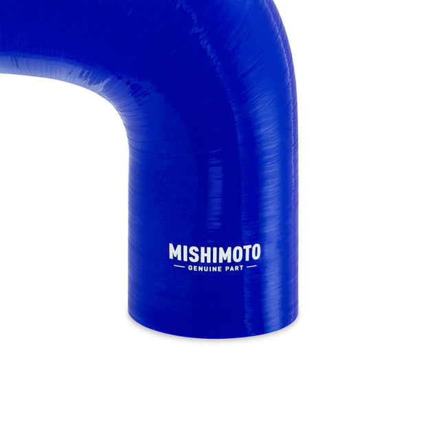 Mishimoto 2.5 to 3.0 Inch 90 Degree Blue Transition Coupler
