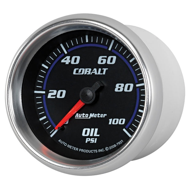 Autometer Cobalt 66mm 0-100 PSI Oil Pressure Gauge