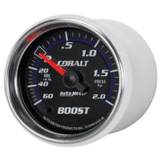 Autometer Cobalt 52mm 2 BAR Mechanical Boost Gauge
