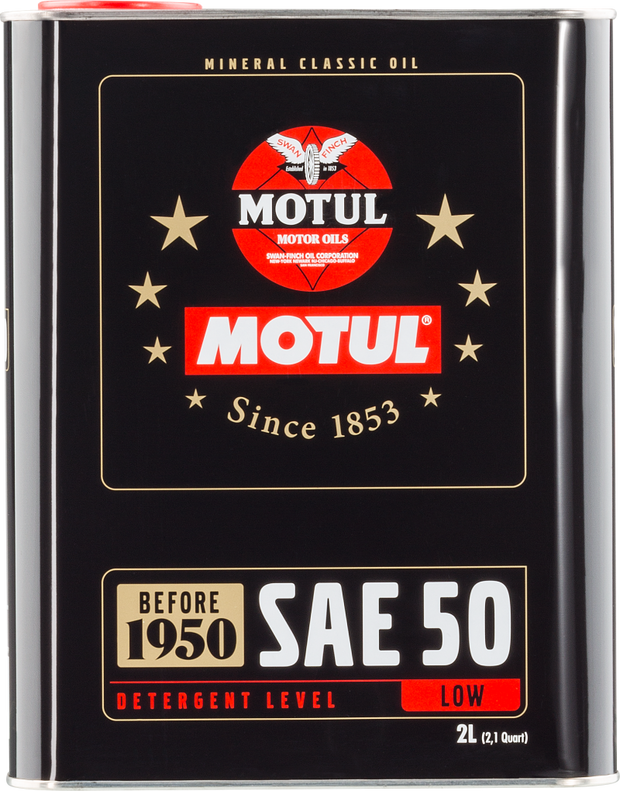 Motul Classic SAE 50 Oil - 2L