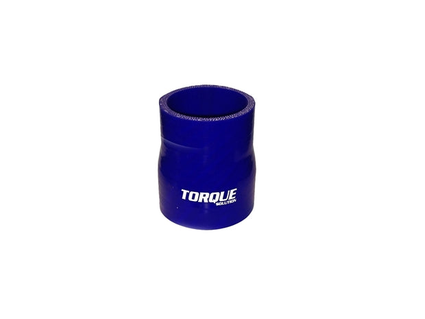 Torque Solution Transition Silicone Coupler: 2 inch to 2.25 inch Blue Universal