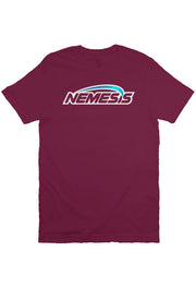 Nemesis Logo Maroon T Shirt
