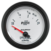 Autometer Phantom II 2-5/8in / 73 Ohms Empty - 10 Ohms Full Electrical Fuel Level Gauge