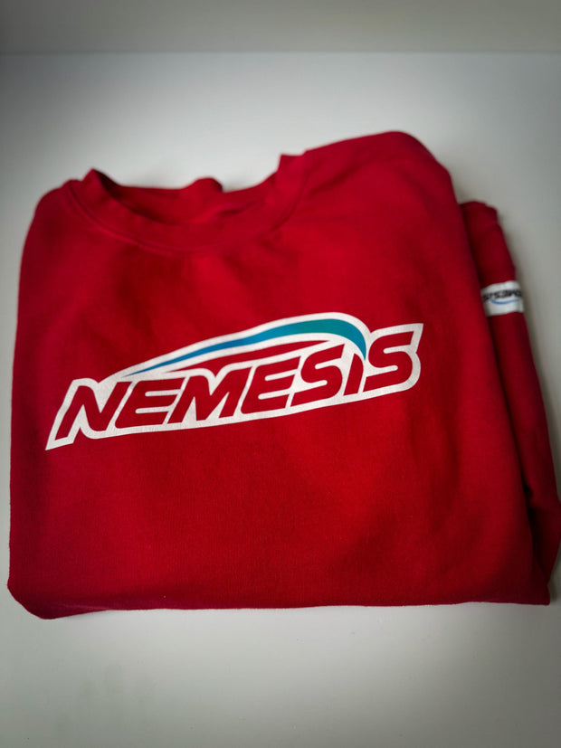 Nemesis Logo Red Sweatshirt