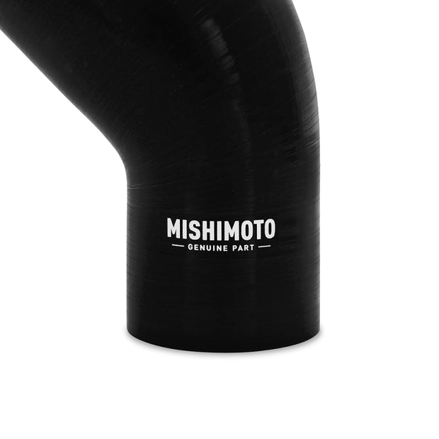 Mishimoto Silicone Reducer Coupler 45 Degree 3in to 4in - Black