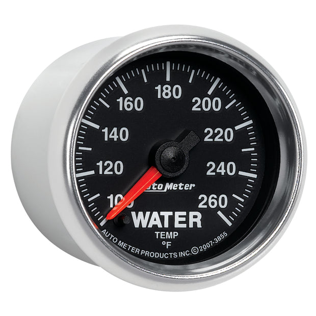 Autometer GS 100-260 degree Electronic Water Temperature Gauge