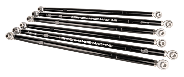 Performance Machine UTV Stock Replacement Radius Rod Set (6 Rods) - Contrast Cut