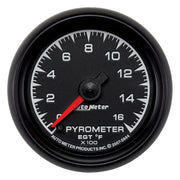 Autometer ES 52.4mm Pyrometer 0-1600 Degree F FSE Gauge
