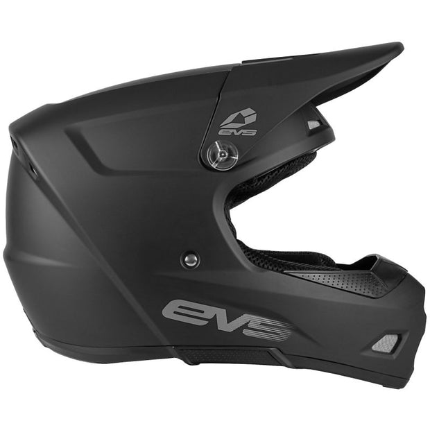 EVS T3 Solid Helmet Matte Black Youth - Medium