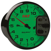 Autometer Pro-Cycle Gauge Tach 5in 10K Rpm Shift- Lite 2&4 Cylinder White Fat Tach