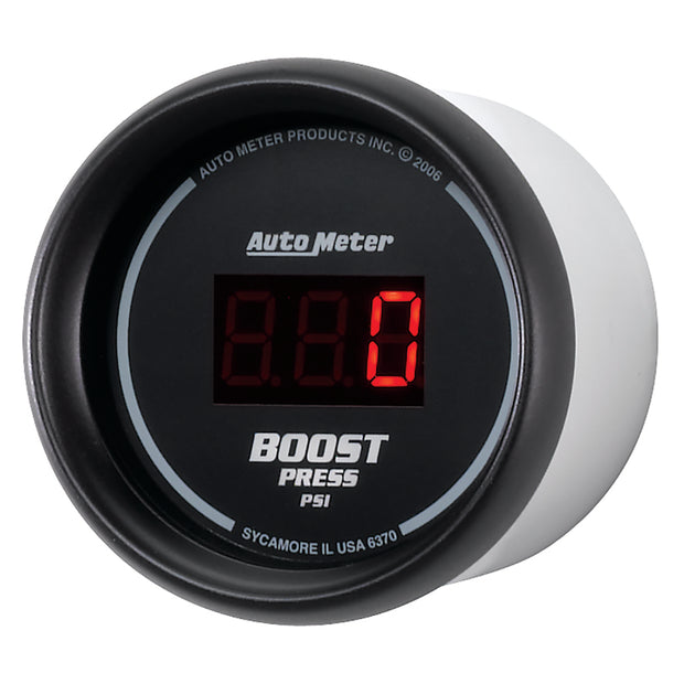 Autometer SportComp 52mm Digital 0-60 PSI Boost Gauge