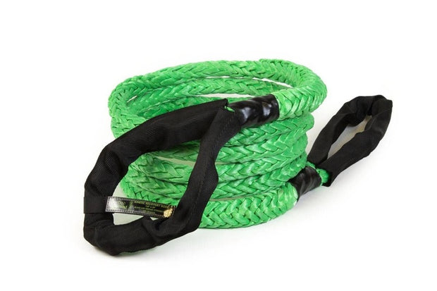 Voodoo Offroad 2.0 Santeria Series 7/8in x 20 ft Kinetic Recovery Rope with Rope Bag - Green