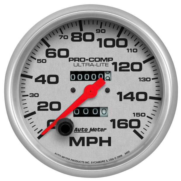 Autometer Speedometer 5in - 160 MPH Mechanical Ultra- Lite