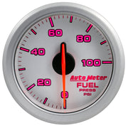 Autometer Airdrive 2-1/6in Fuel Pressure Gauge 0-100 PSI - Silver