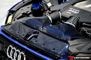 UNITRONIC CARBON FIBER INTAKE & TURBO INLETS FOR C8 RS 6/RS 7 BLUE CARBON KEVLAR