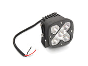 Raxiom 3-In Square High-Powered LED Light Universal (Some Adaptation May Be Required)