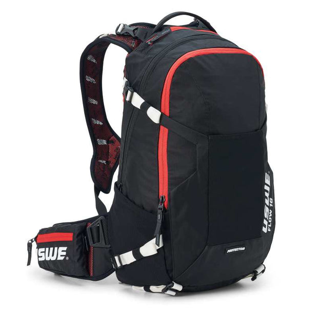 USWE Flow MTB Protector Pack 25L - Black/USWE Red