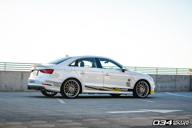 034Motorsport Dynamic+ Lowering Springs, 8V Audi A3/S3 Quattro Performance Spring Set