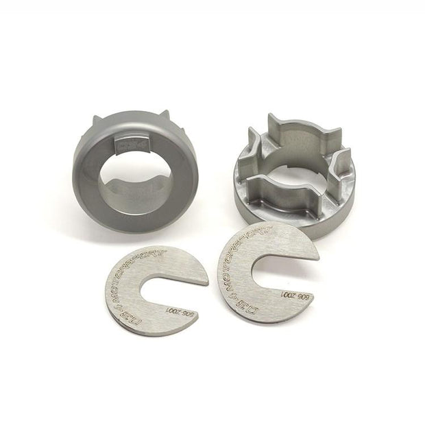 034Motorsport Rear Differential Carrier Mount Insert Kit, B6/B7 Audi A4/S4/RS4, Billet Aluminum
