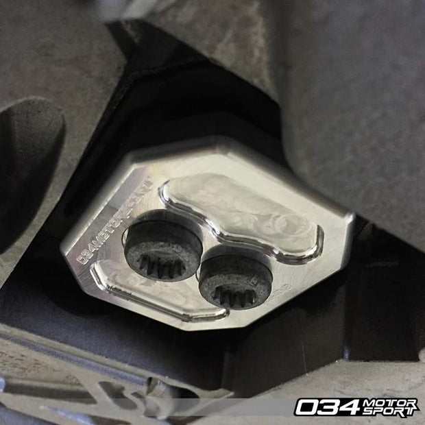 034Motorsport Transmission Mount Insert, C7 Audi A6/S6/RS6 & A7/S7/RS7, Billet Aluminum