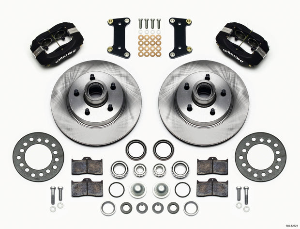 Wilwood Forged Dynalite Front Kit 11.88in 1 PC Rotor&Hub Buick 1941-1956