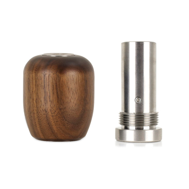 Mishimoto Short Steel Core Wood Shift Knob - Walnut