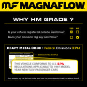MagnaFlow Conv DF 04-07 VW Touareg 4.2L Passenger Side