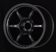 Advan RG-D2 16x7.0 +48 4-100 Semi Gloss Black Wheel