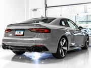 AWE Tuning Audi B9 RS 5 2.9L (Res.For Performance Cat) Touring Edition Exhaust w/ Diamond Black Tips
