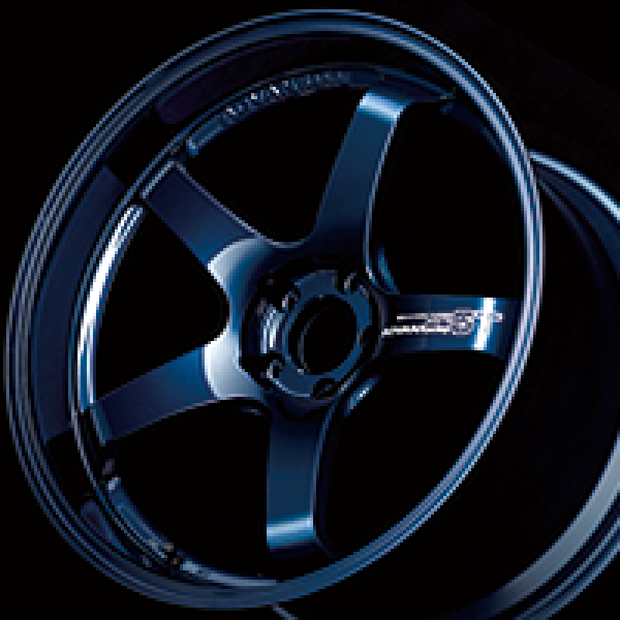 Advan GT Premium Version 20x10 5x114.3 +35mm Racing Titanium Blue Wheel