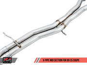 AWE Tuning Audi B9 S5 Coupe 3.0T Track Edition Exhaust - Diamond Black Tips (90mm)