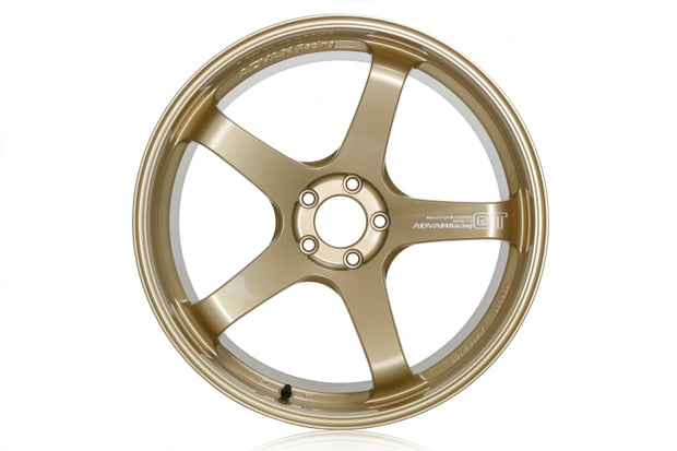 Advan GT Premium Version 21x10.5 +24 5-114.3 Racing Gold Metallic Wheel