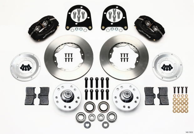 Wilwood Forged Dynalite Front Kit 11.00in 37-48 Ford Psgr. Car Spindle