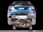 AWE Tuning VW MK7 Golf SportWagen Track Edition Exhaust w/Chrome Silver Tips (90mm)