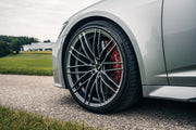 ABT HR22 dark smoke flowforming wheel set Audi RS 6 Avant (C8 MY 2021-2023)