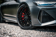 ABT HR22 glossy black flowforming wheel set Audi RS 7  (C8 MY 2021-2023)