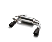 ARMYTRIX Stainless Steel Exhaust System Dual Matte Black Ford  Focus RS MKIII 2016-2019