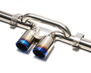 ARMYTRIX Stainless Steel Valvetronic Exhaust System Dual Blue Coated Tips Porsche 991 GT3 | GT3 RS 2014-2019