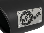 aFe MACH Force-Xp 409 SS Exhaust Tip Black (Left Side) 3in In x 4-1/2in Out x 9in L Clamp-On