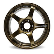 Advan TC4 17x7.5 +48 5x114.3 Racing Umber Bronze and Ring Wheel