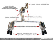 AWE Touring Edition Exhaust for Audi B8 S4 3.0T -(102mm)