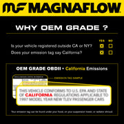 Magnaflow Conv DF 2005-2007 A6 QUATTRO 3.2L Underbody