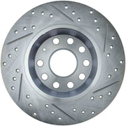 StopTech Select Sport 06-10 Volkswagen Jetta Slotted & Drilled Right Rear Rotor