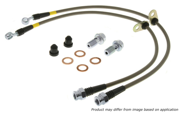 StopTech 98-06 Golf 1.8 Turbo/VR6/20th Ann Rear Stainless Steel Brake Line Kit (does not replace all