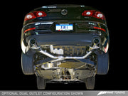 AWE Tuning VW CC Touring Edition Exhaust Dual Outlet - Chrome Silver Tips
