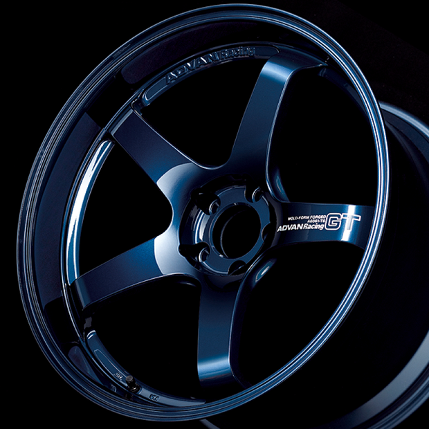 Advan GT Premium Version 20x11 +15 5-114.3 Racing Titanium Blue Wheel