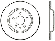 StopTech 09-16 Audi A4 Rear Right Cryo Slotted Rotor