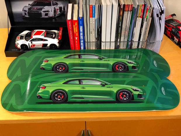 Skatedeck - Sonoma Green B9 RS5 Coupe